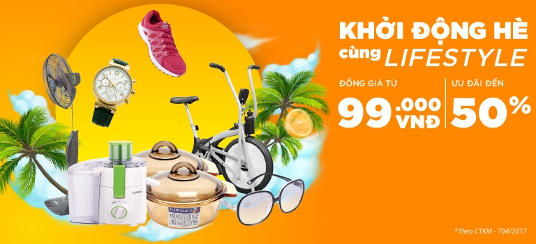 ĐẠI TIỆC MÙA HÈ - KHỞI ĐỘNG HÈ CÙNG LIFESTYLE