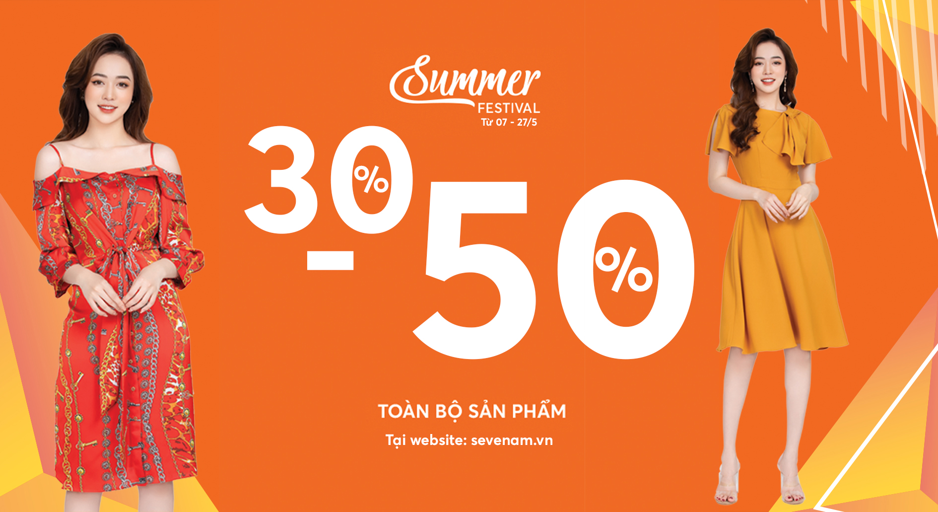 ĐÓN HÈ BÙNG NỔ - SALE_30-50% TOÀN BỘ SẢN PHẨM