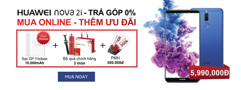 HUAWEI NOVA 2I - MUA ONLINE – KHUYẾN MẠI SỐC