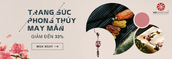 Trang sức phong thủy giảm giá 33%