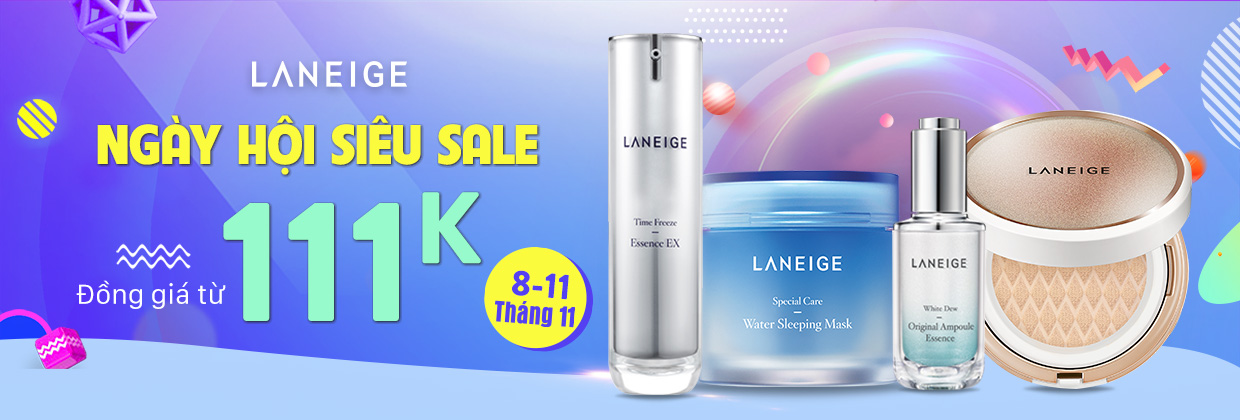 Laneige Ngày hội Siêu sale